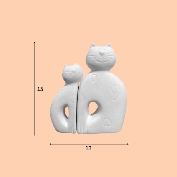 JUEGO DE GATOS OVALOS - Imagen 2