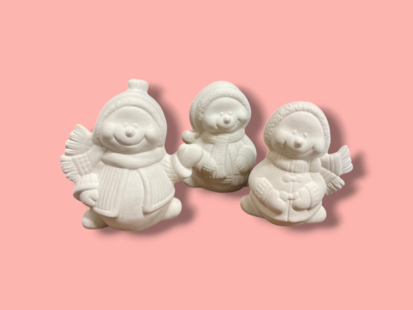 JUEGO DE MUÑECOS DE NIEVE