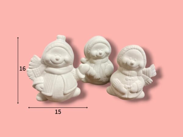 JUEGO DE MUÑECOS DE NIEVE - Imagen 2