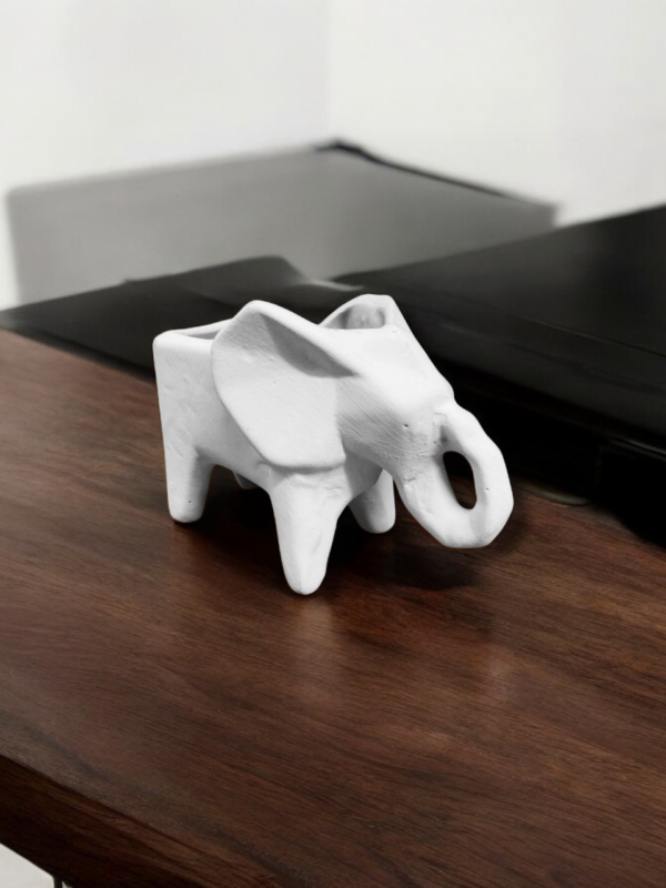 MACETA DE ELEFANTE GEOMETRICO - Imagen 2