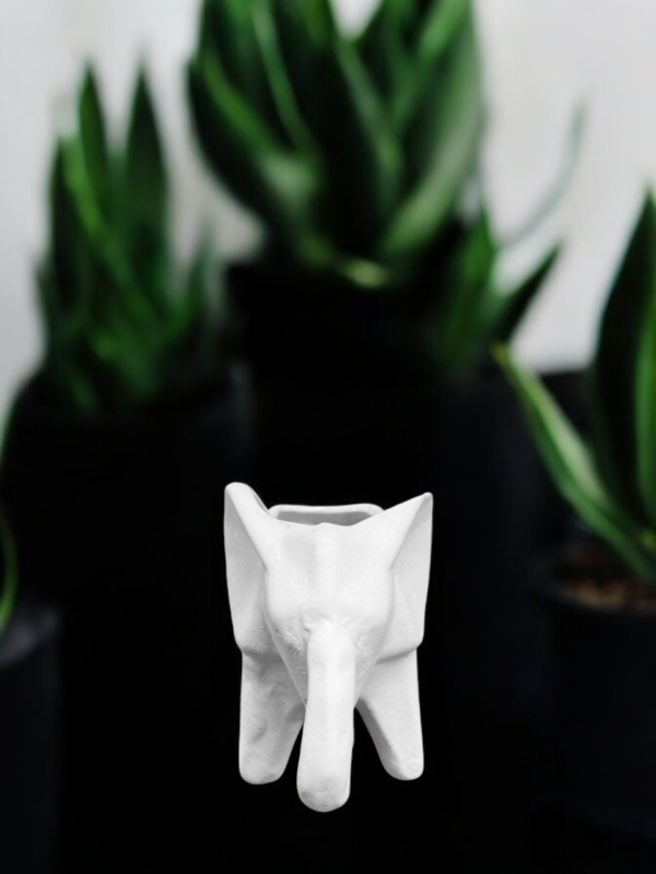 MACETA DE ELEFANTE GEOMETRICO