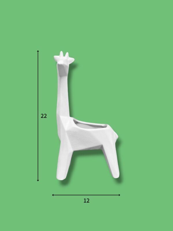 MACETA DE JIRAFA GEOMETRICA - Imagen 3