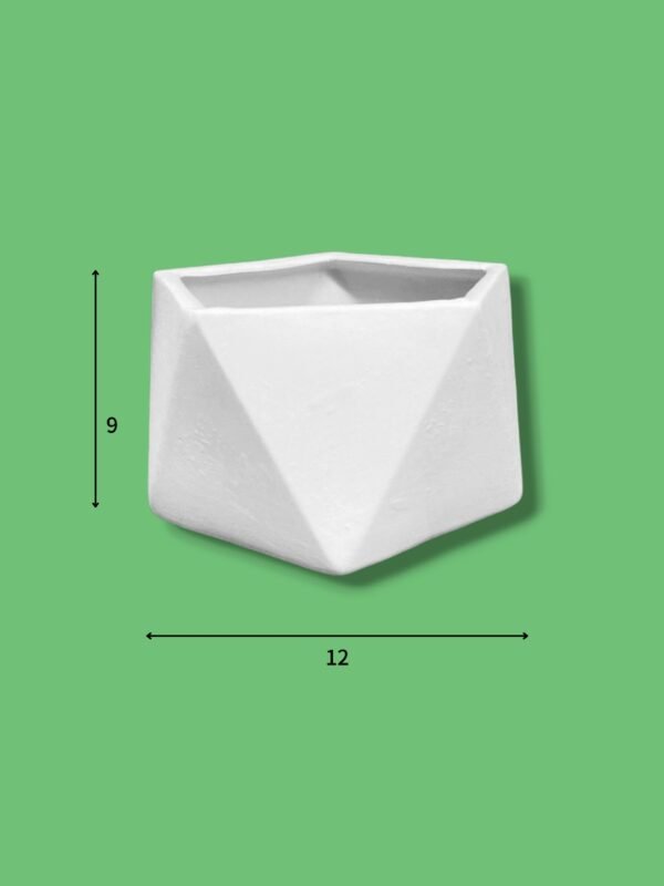MACETA PENTAGONAL GEOMETRICA - Imagen 2