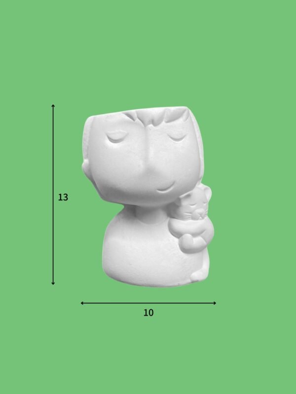 MACETA NINO CON GATITO - Imagen 2