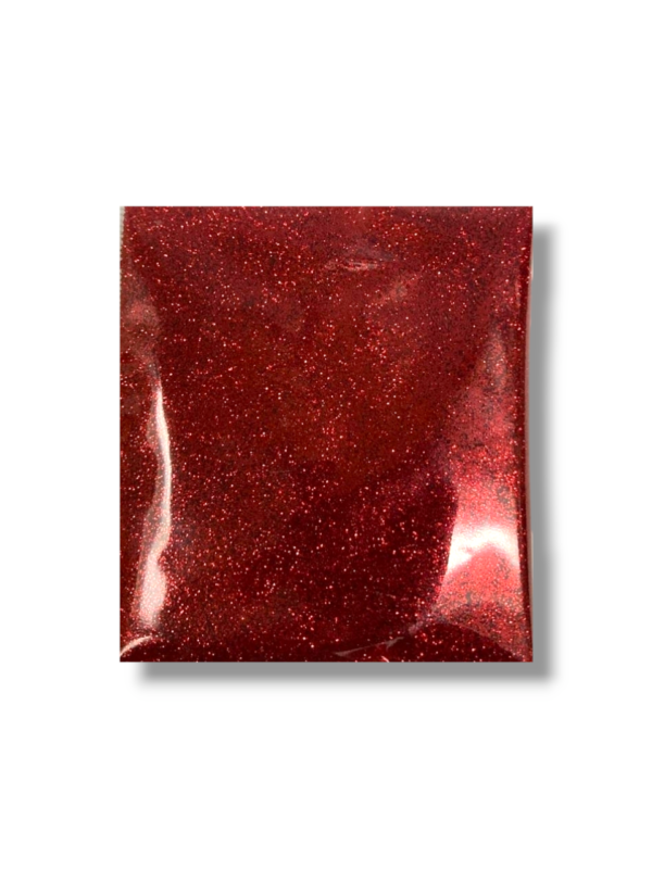 DIAMANTINA DE POLIESTER HOLOGRAFICA ROJA 15 GR