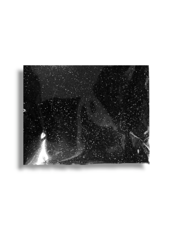 DIAMANTINA DE POLIESTER METALICA NEGRA 15 GR