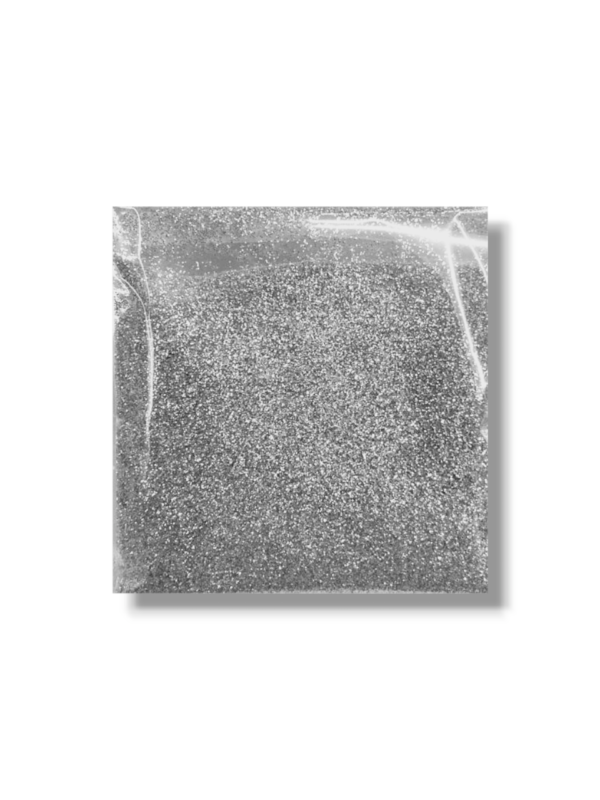 DIAMANTINA DE POLIESTER METALICA PLATEADA 15 GR