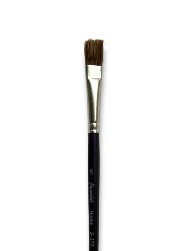 PINCEL PLANO PELO BUEY HOBBY S-379 #8 - Imagen 2