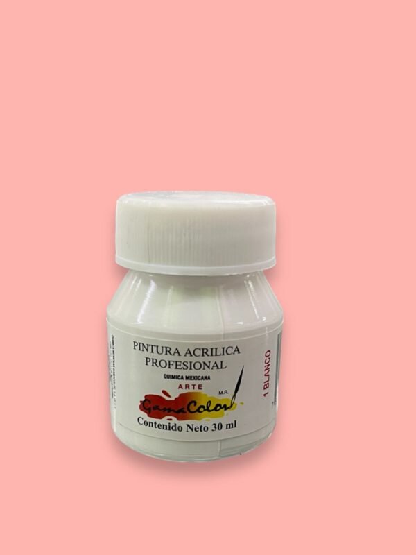 PINTURA ACRILICA BLANCA 30ML